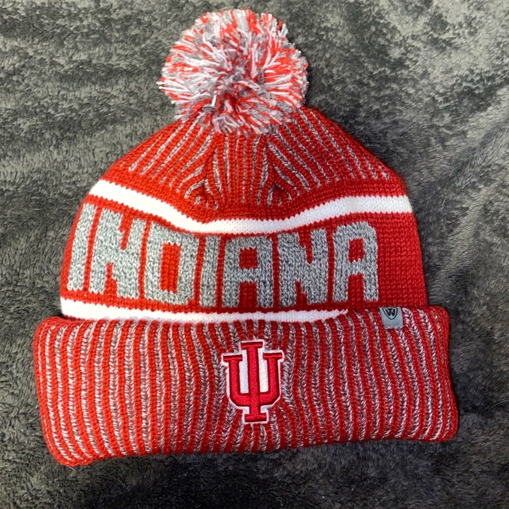 Indiana University Hoosiers Pom Beanie